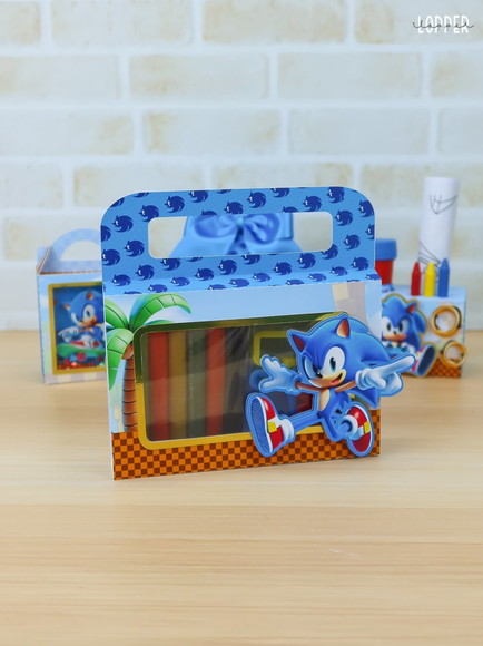 Kit Maletinha com Massinha Sonic
