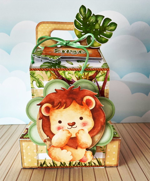 Porta Pipoca Safari