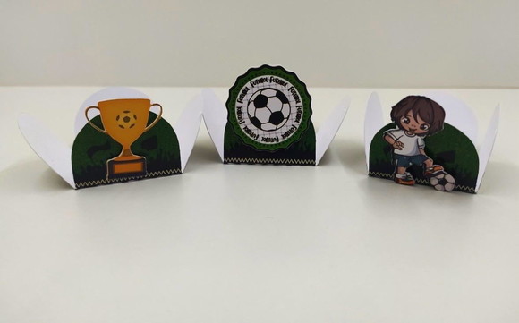 Forminha de Doce Futebol