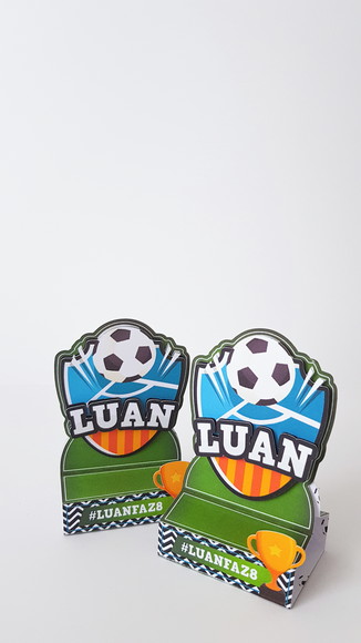 Caixa Porta Bis Duplo Futebol