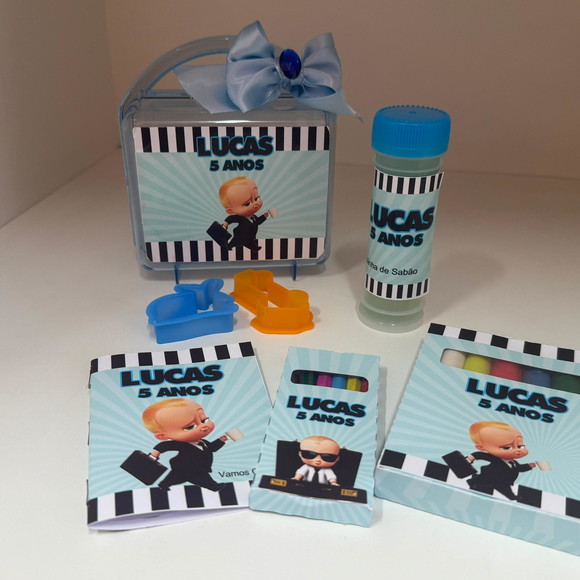 Maleta Acrílica Personalizada Poderoso Chefinho