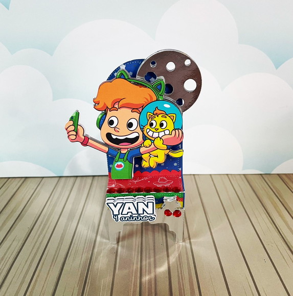Porta Bis Duplo Penteadeira Gato Galático