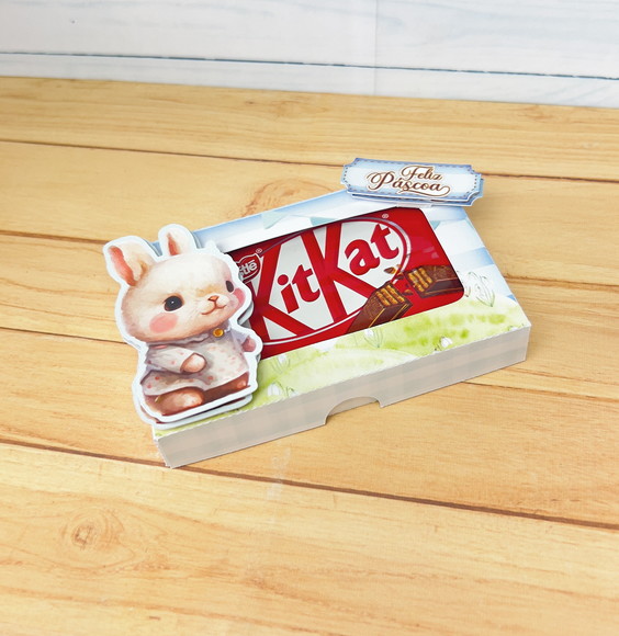 Caixa para Kitkat Páscoa