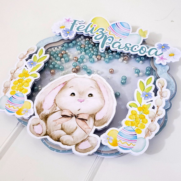 Topo de Bolo Páscoa