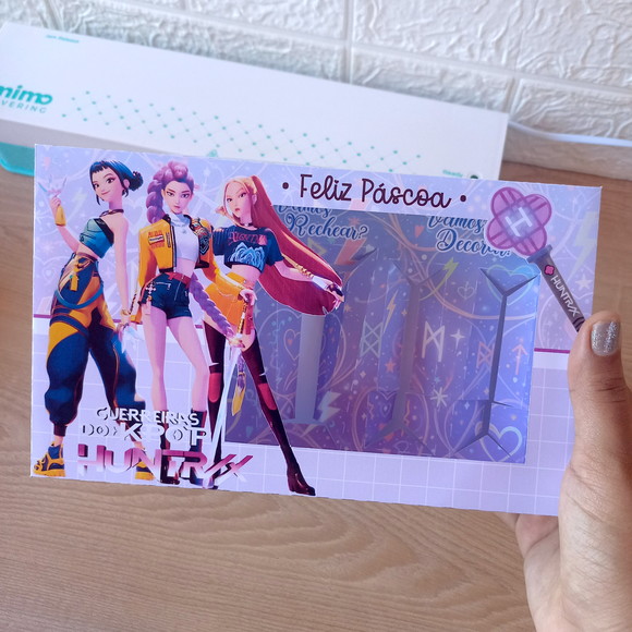 Kit Mini Confeiteiro Guerreiras do K Pop