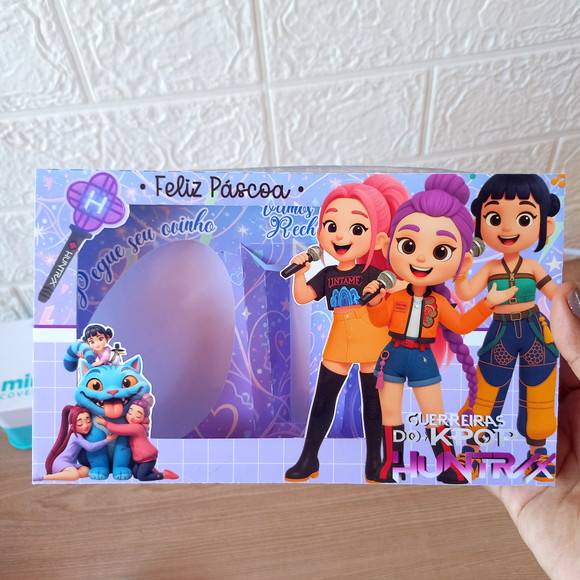 Kit Mini Confeiteiro Guerreiras do K Pop