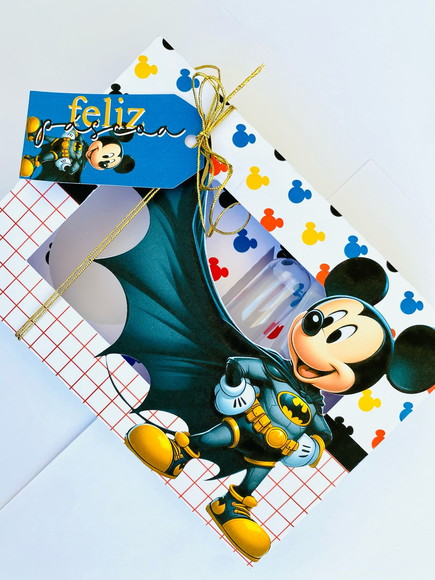 Kit Mini Confeiteiro Mickey Batman