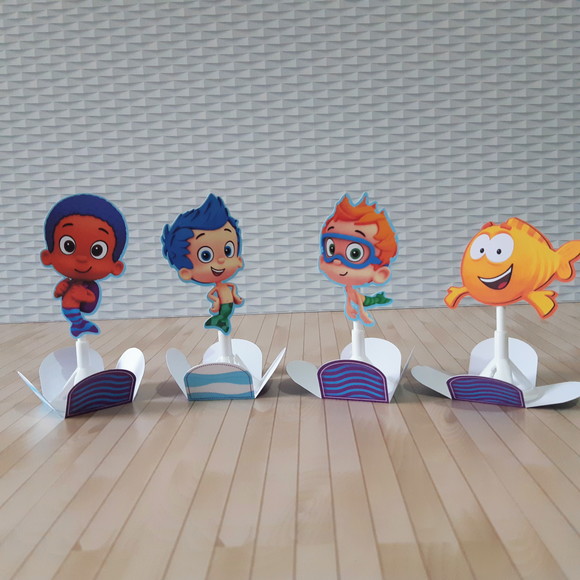 Forminha de Doce e Toopers Bubble Guppies