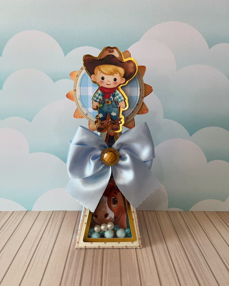 Caixa Piramide Shaker Cowboy