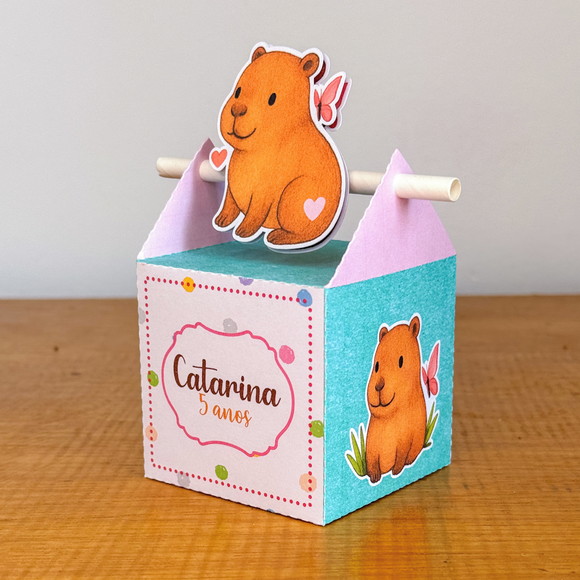 Caixa Palitinho Capivara