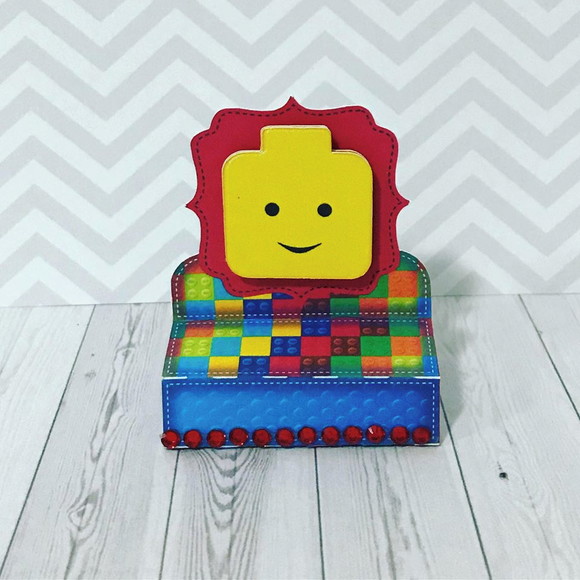 Caixa Porta Bis Duplo Lego