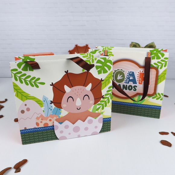 Sacola Personalizada Dino Baby