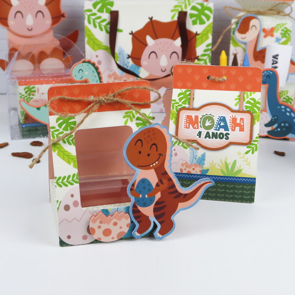 Caixa Porta Acrilico Dino Baby - Imagem 2
