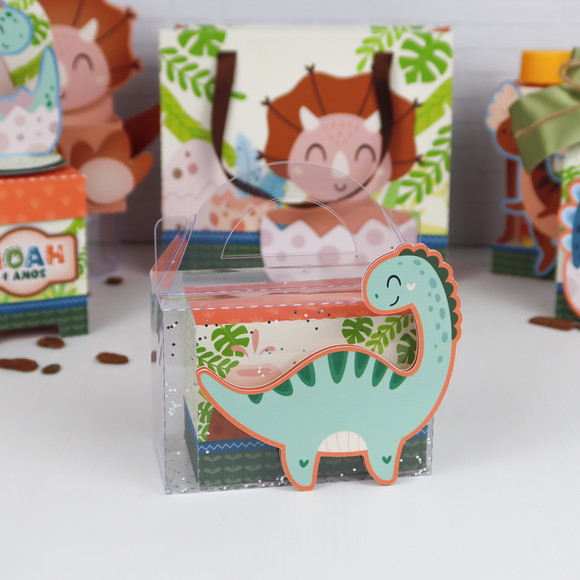 Caixa Maleta Vitrine Dino Baby
