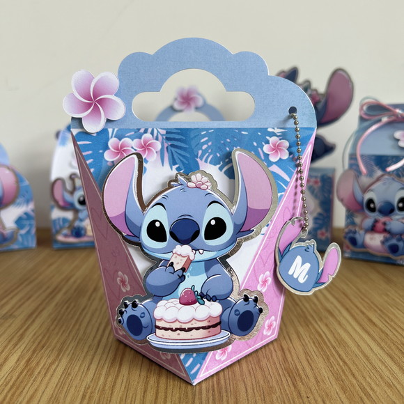 Caixa Coração Stitch