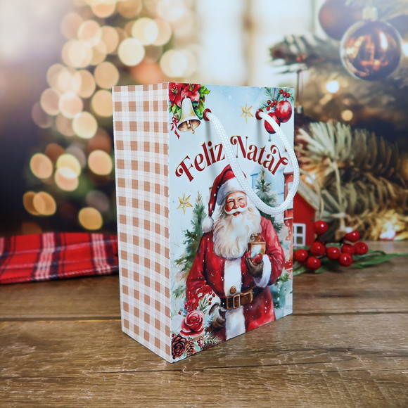 Sacola Personalizada de Natal m