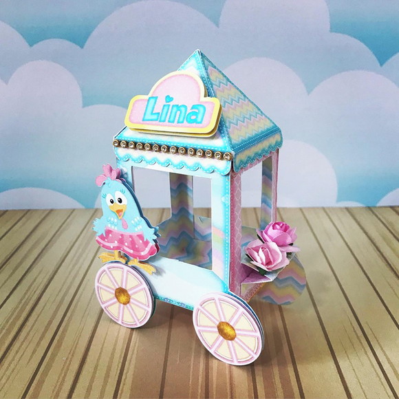 Carrinho de Pipoca Galinha Pintadinha