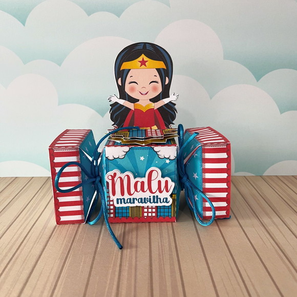 Caixa Bala Mulher Maravilha