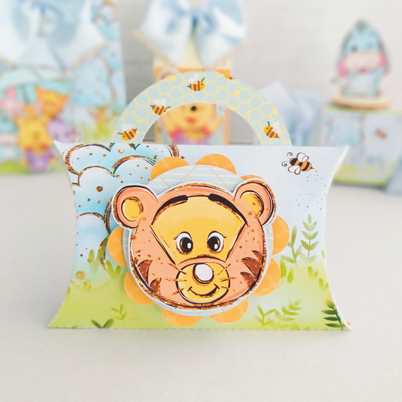 Caixa Travesseiro Ursinho Pooh