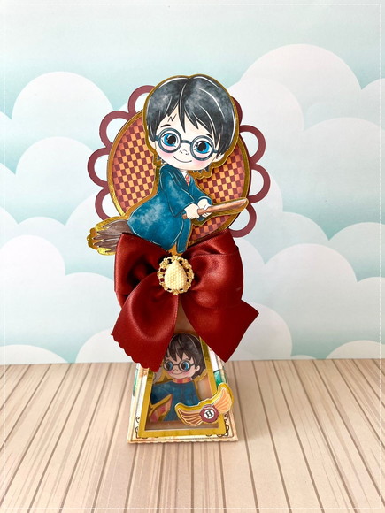 Caixa Piramide Shaker Harry Potter