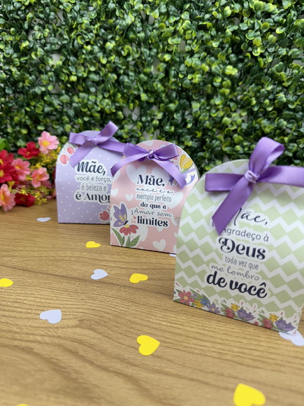 Caixa para Bombons Dia das Mães