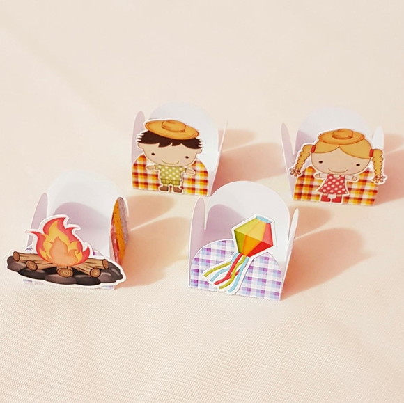Forminhas de Doce Festa Junina