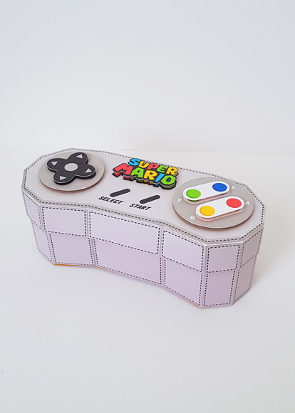Caixa Controle Remoto Super Mario Bross
