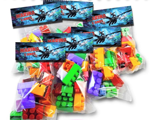 Blocos de Montar Como Treinar o Seu Dragao 3