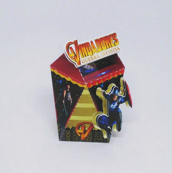 Caixa os Vingadores