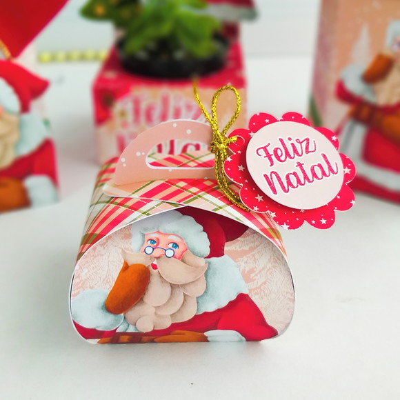 Porta Trufa ou Bombom de Natal