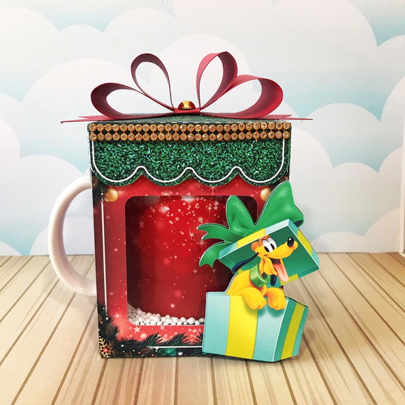 Caixa Porta Caneca Natal