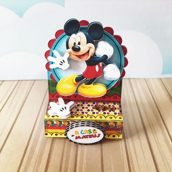 Porta Bis Duplo a Casa do Mickey