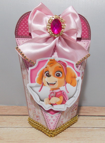 Caixa Coraçao Patrulha Canina