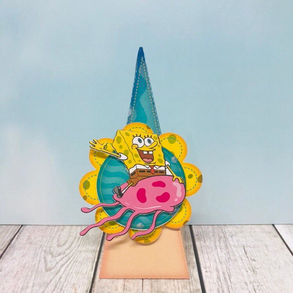 Caixa Piramide Bob Esponja