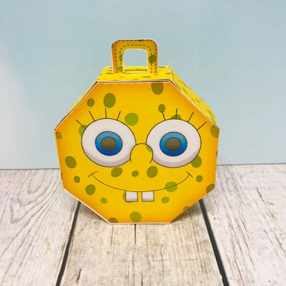 Caixa Oitavada Bob Esponja