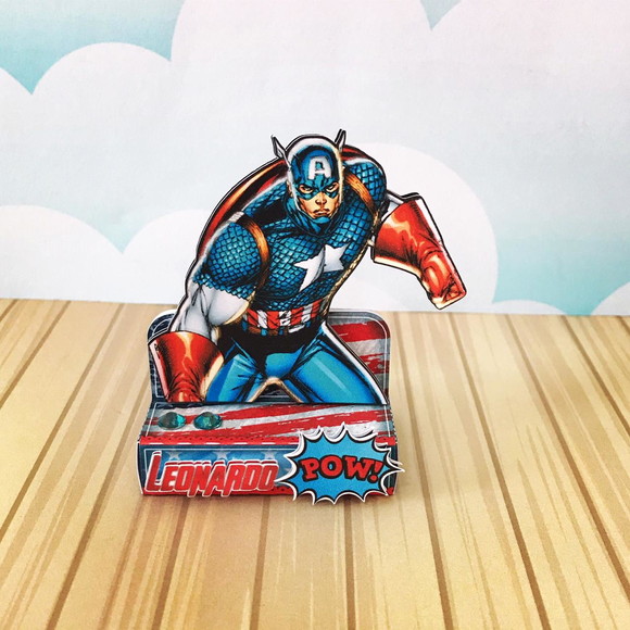 Porta Bis Duplo Capitão America