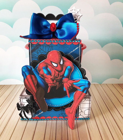 Porta Pipoca Homem Aranha