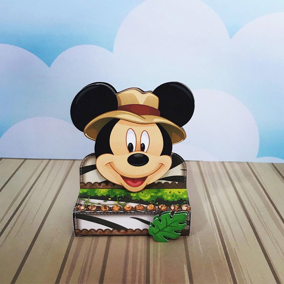Porta Bis Duplo Mickey Safari