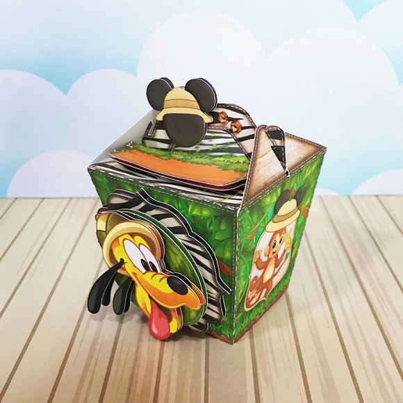 Caixa Sushi Mickey Safari
