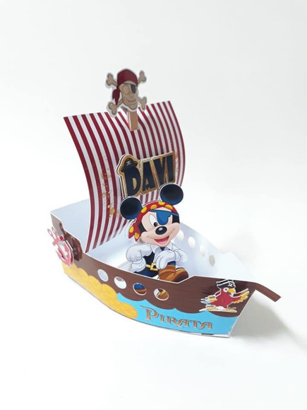 Barco Mickey Pirata
