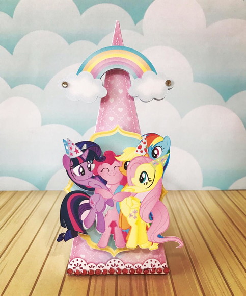 Caixa Piramide My Little Pony