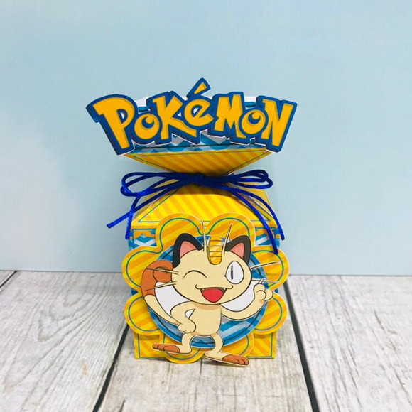 Caixa Meia Bala Pokemon