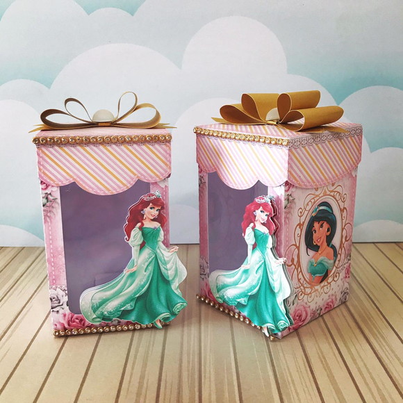 Caixa Visor Princesas Disney