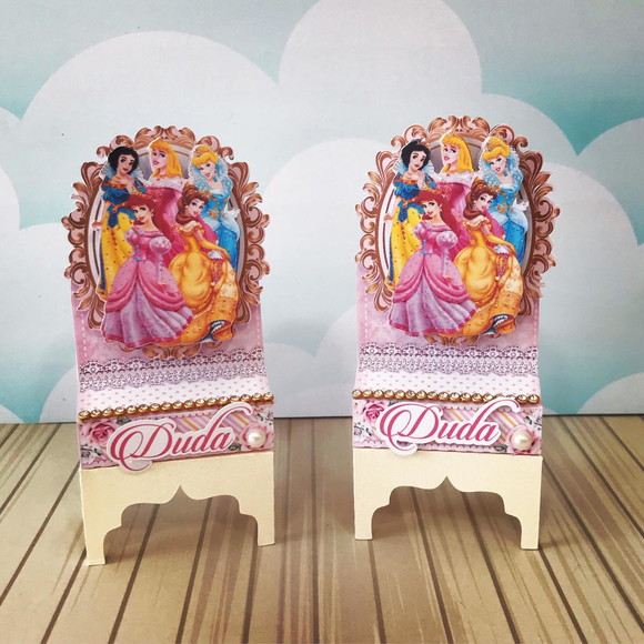 Porta Bis Duplo Princesas Disney