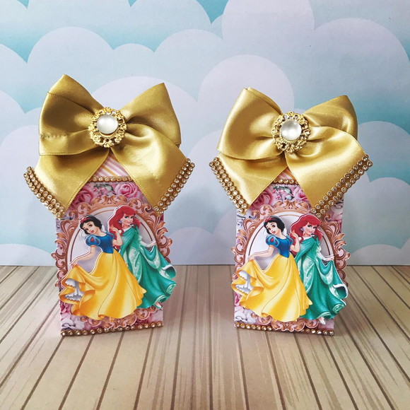 Caixa Milk Princesas Disney