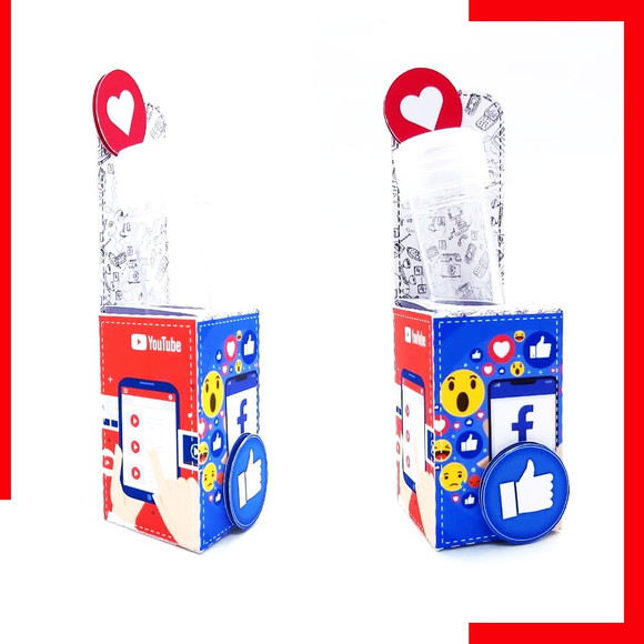 Porta Tubete Facebook