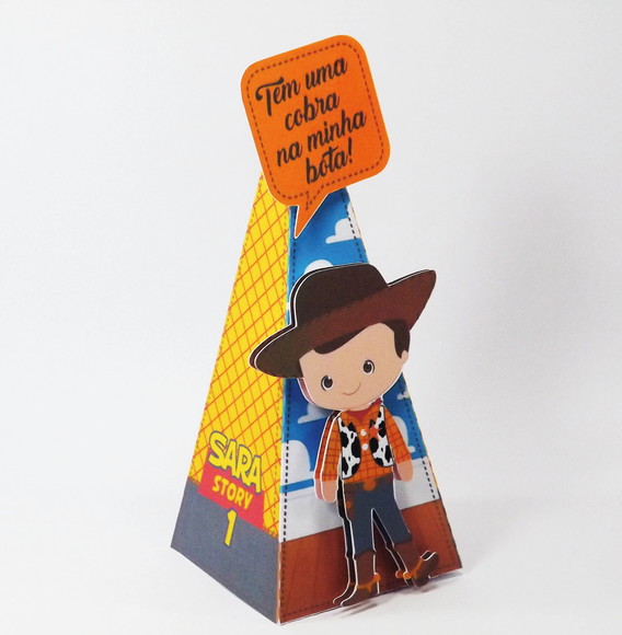 Caixa Piramide Toy Story