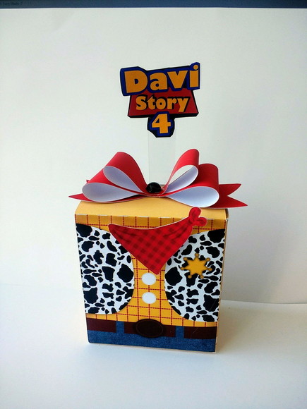 Caixa Retangular Toy Story 4