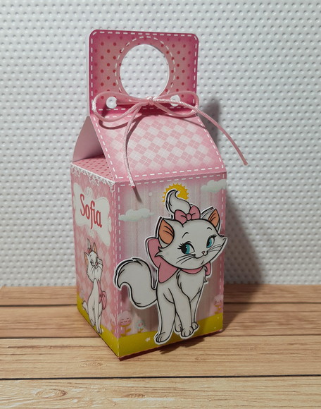 Caixa Milk com Furo Gata Marrie