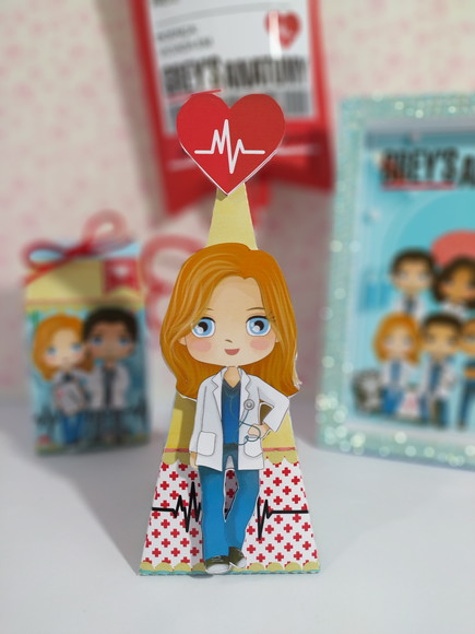 Caixa Piramide Greys Anatomy